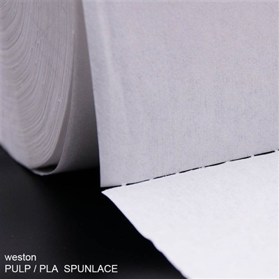Woodpulp PLA Spunlace